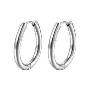 N Water Drop Ear Clip Steel Color One