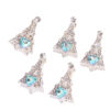 oly-3f22b95ea6cc1e8f814aa8f07137f609 Wholesale Three-Dimensional Eiffel Tower Alloy Hole Loose Beads DIY Mobile Phone Key Chain Necklace Bag Chain Accessories