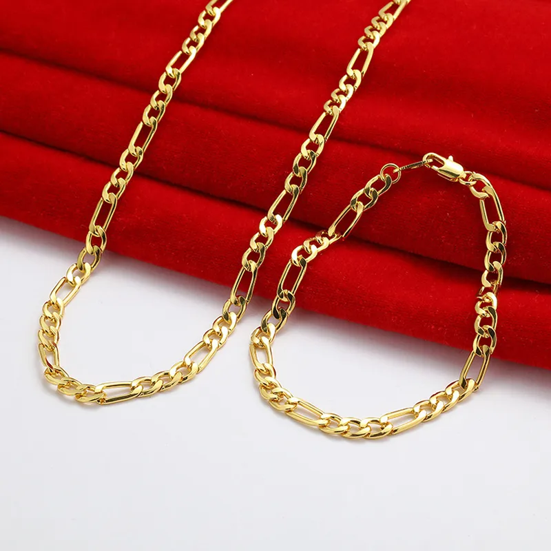 Wholesale 201 Stainless Steel Solid Color PVD Coated Golden Plated Hip-Hop Modern Style Classic Style Gold Sier Bracelets Necklace