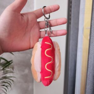 Hot Dog + Silver Buckle / About 10cm