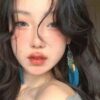 Wholesale Ethnic Style Ser Fairy High-end Yunnan Travel Photography Feather Earrings Without Pierced Bohemian Style Long Earrings and Ear Clips