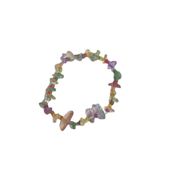 Wholesale South Korea Dongdaemun ins Distinctive Irregular Natural Gravel Bracelet Small Fresh Fashion Design Bracelet for Women