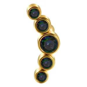 Colorful-Gold / Rod Thickness * Rod Length 1.2x6mm