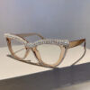 Wholesale Trendy retro street punk sunshade sunglasses women's personalized diamond sunglasses ins