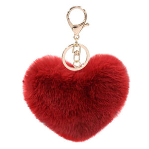 Burgundy / 10cm (eight ring key chain)