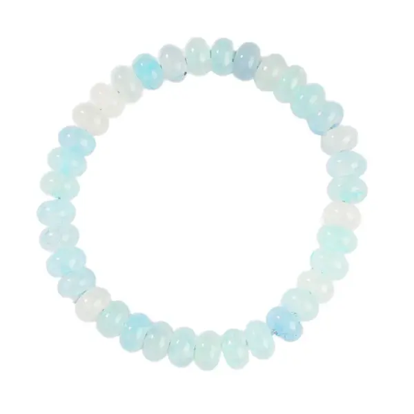 Wholesale Popular Glass Bracelet Wholesale Bracelet Original Design Women's Wholesale Bracelet Aquamarine