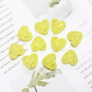 C19 golden light yellow-Jg129 / 22X25MM straight hole (about 4 g/piece)