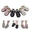 Wholesale doll shoes plum blossom hole button doll shoes doll change shoes