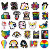 Wholesale 50 color notebook diy personality graffiti hand account scooter car motorcycle foreign trade decoration stickers