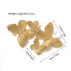 Wholesale 1 Pair Retro Geometric Flower Butterfly Plating Inlay Titanium Steel Tiger Eye 18K Gold Plated Ear Studs