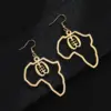 Water Plating 18K Gold Plated Geometric 201 Stainless Steel Fashion Earrings