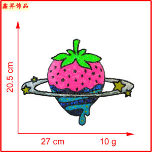Heated melt glue*color*strawberry*planet*21*27cm