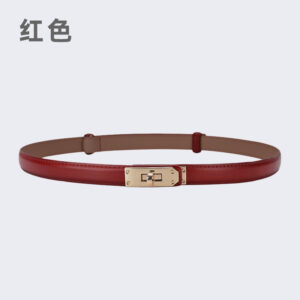 20552-gold buckle-red