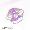 Wholesale New Cartoon Rainbow Personality Candy Bear Bag Jewelry Acrylic Pin Croud DIY Patch