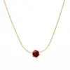 Wholesale Jewelry Elegant Geometric 304 Stainless Steel Plating Pendant Necklace