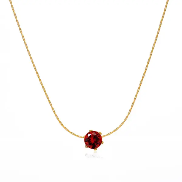 Wholesale Jewelry Elegant Geometric 304 Stainless Steel Plating Pendant Necklace