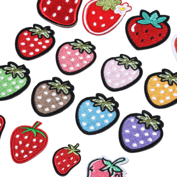 oly-4019c7f0c98e3e39323342d7c70a438c Wholesale Ft flower strawberry pineapple embroidery patch