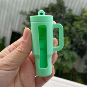 Protective cover/cup mint green