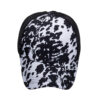 Wholesale Cross-border AliExpress Amazon ebay new black and white horizontal cross net cap baseball cap Women's sun hat B986