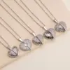 Wholesale Jewelry Glam Sexy Heart Shape 304 Stainless Steel Copper Pendant Necklace