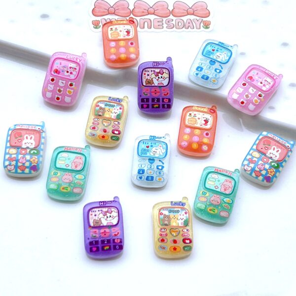 Wholesale Resin diy accessories mobile phone case diy hair accessories cream glue