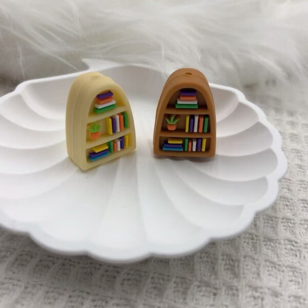 oly-40a1ad3283c52f6c3610df2b2cfe5817 Wholesale Cross border silicone creative beads bookshelf beaded loose beads factory wholesale in stock