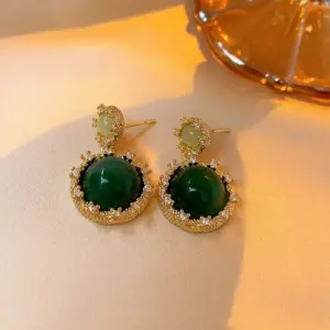 4# Silver Needle-Green Circle.