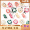 Wholesale Colorful flower beads