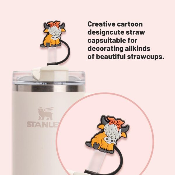 Wholesale Pack Yak Gro Straw Cap Cartoon Animation