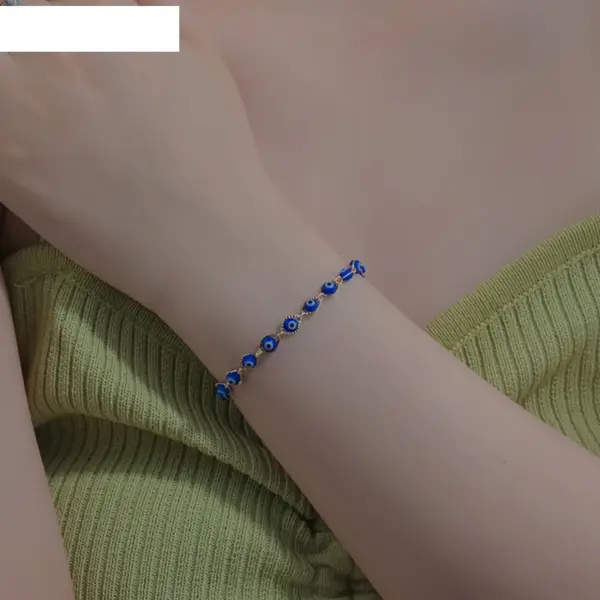 Copper Ethnic Style Plating Geometric Acrylic Bracelets