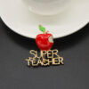 oly-40becec0198eb5ffbd59ec4f0b9f64db Wholesale Christmas Apple Brooch