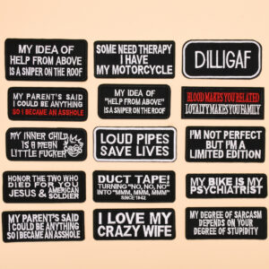 oly-40c34d50b91c8a55f9be98b8daf1d3f3 Wholesale Embroidered cloth stickers wholesale hat aessories clothing aessories stickers long English letters patch manufacturers direct st