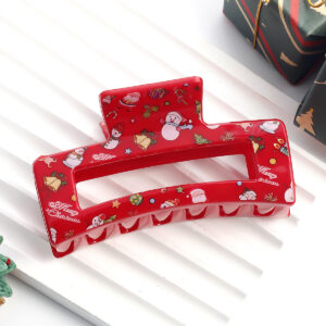8.5 Cube-Christmas Snowman Red