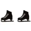 Wholesale PVD Coated Real Gold Plated Letter Skates Ball Stainless Steel Fashion Waterproof Non Tarnish Ear Studs