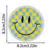 Wholesale Smiley Face Embroider Cloth Stickers Cartoon Round Embroider Stickers