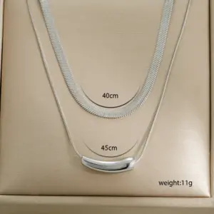 Double-Layer Small Eggplant / Steel Color