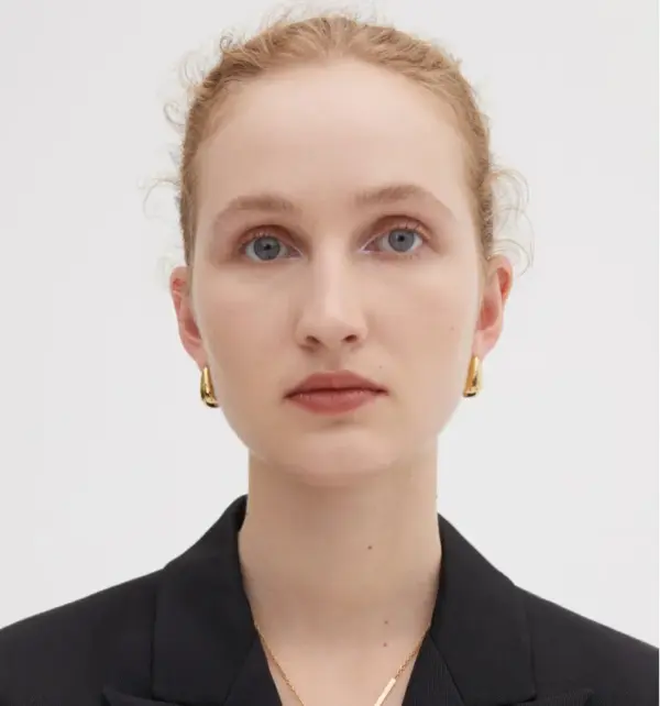 304 Stainless Steel Moon PVD Coated No Inlaid 18K Gold Plated 18K Gold Fashion Waterproof Non Tarnish Plating Gold Earrings