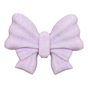 Glitter Bow (Purple + Glitter)