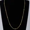 oly-4145af5649f893690d3806551e4ae069 Wholesale PVD Coated Real Gold Plated 18K Gold Heart 304 Stainless Steel Titanium Steel Waterproof Non Tarnish 304 Stainless Steel Titanium Steel Necklace