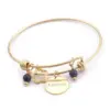 Wholesale PVD Coated 18K Gold Plated Letter Titanium Steel Fashion Waterproof Non Tarnish