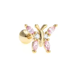 Large Pink 18K