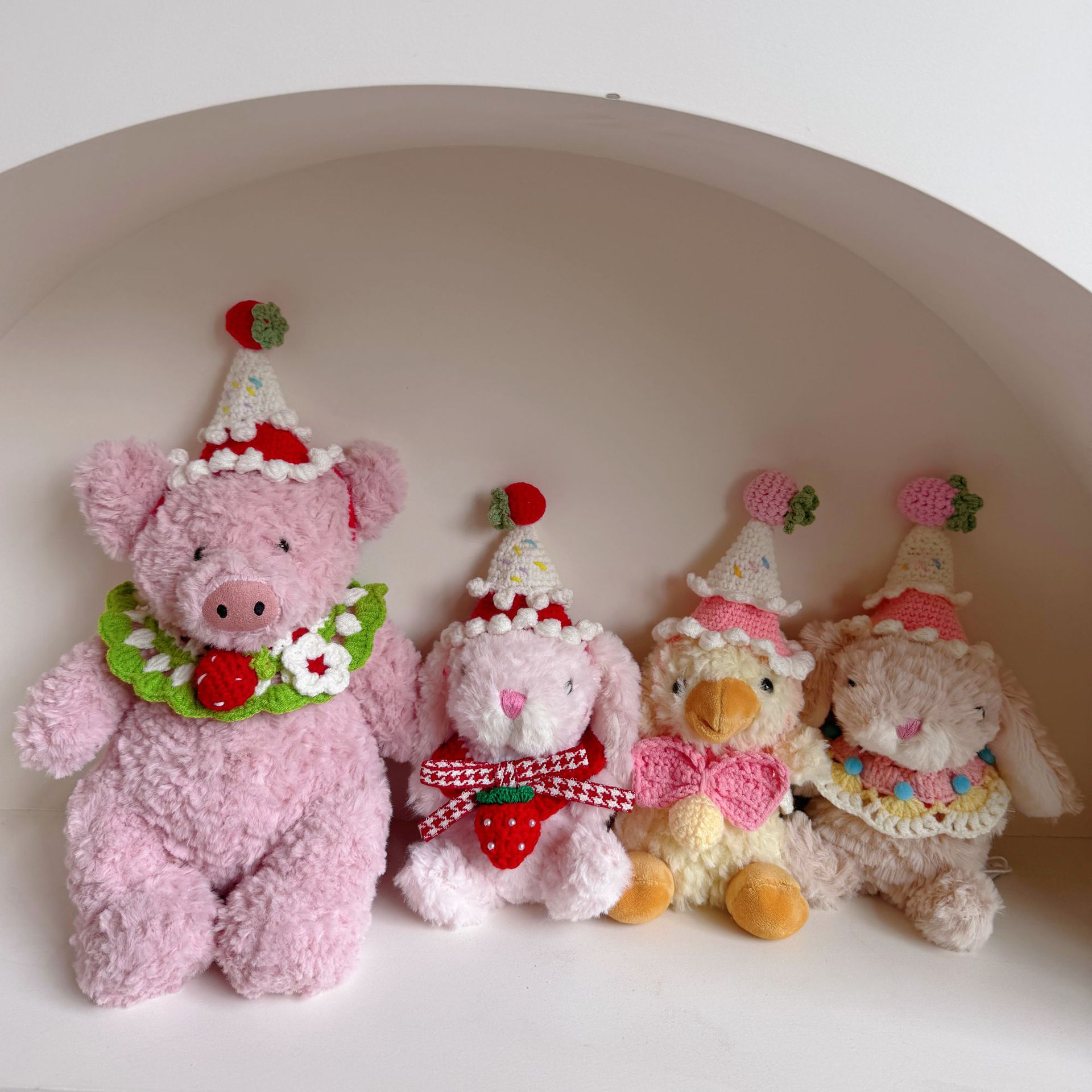 Wholesale Baby Clothes Little Series Clothes Aessories Saliva 16cm Doll Hat