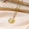 Wholesale Jewelry Glam Luxurious Classic Style Chili 304 Stainless Steel Cable Chain Pendant Necklace