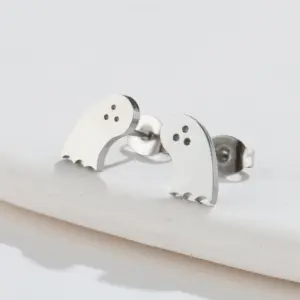 Wholesale PVD Coated 18K Gold Real Gold Plated Dog Dinosaur Giraffe 304 Stainless Steel Fashion Waterproof Non Tarnish Ear Studs