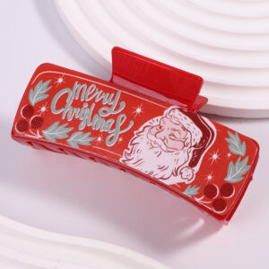 Christmas bright red clip 1