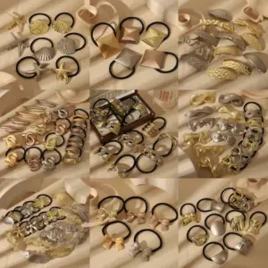 Alloy Hair Accessories-Random