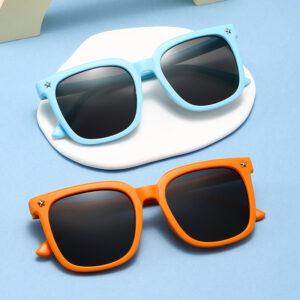 Wholesale 2025 New Fashion Chilen's Sunglasses Boys and Girls Sun Shade Sun Protection Baby Street Photography Travel Sunglasses Trendy