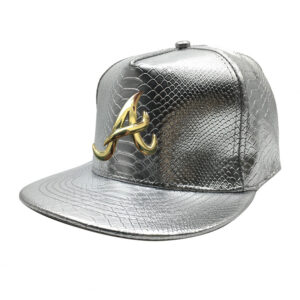 A- Leather-Silver / M（56-58cm）