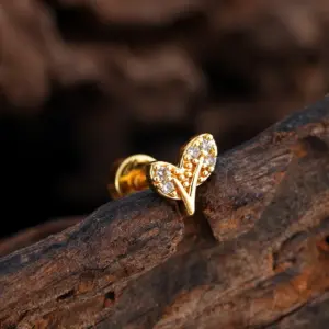 3372 Gold / Ear Studs