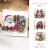 Wholesale Santa Claus brooches with a festive atmosphere, perfect for parties, bags, and cross-border decorations.
